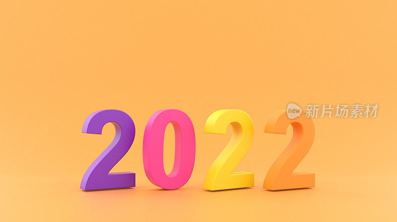 新年2022 3D渲染